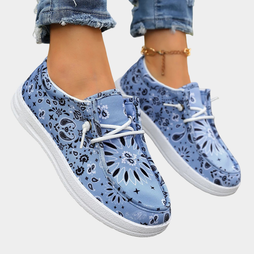 Scarpe Leggere e Ultra Comode Helga Blu – Bottega Moretti
