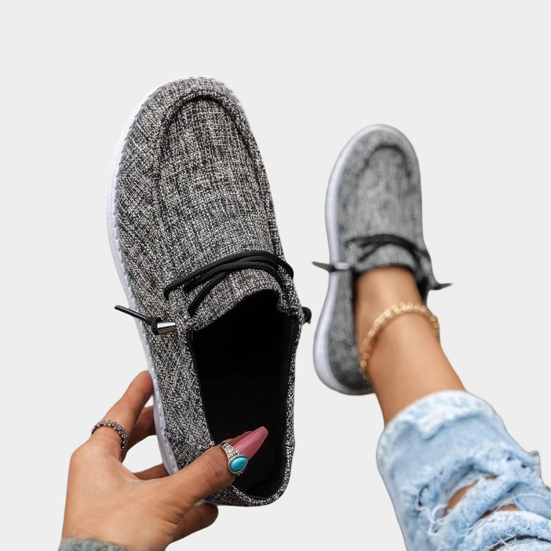 Scarpe Leggere e Ultra Confortevoli Ilyana Grigio scuro – Bottega Moretti