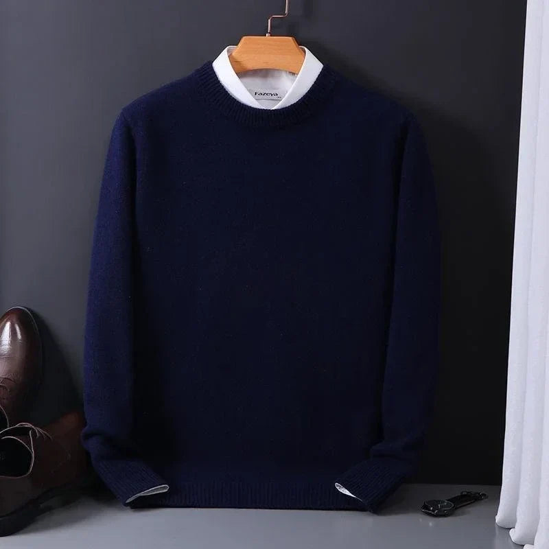 DELACROIX | Pull Col Rond Maille Douce Marcel