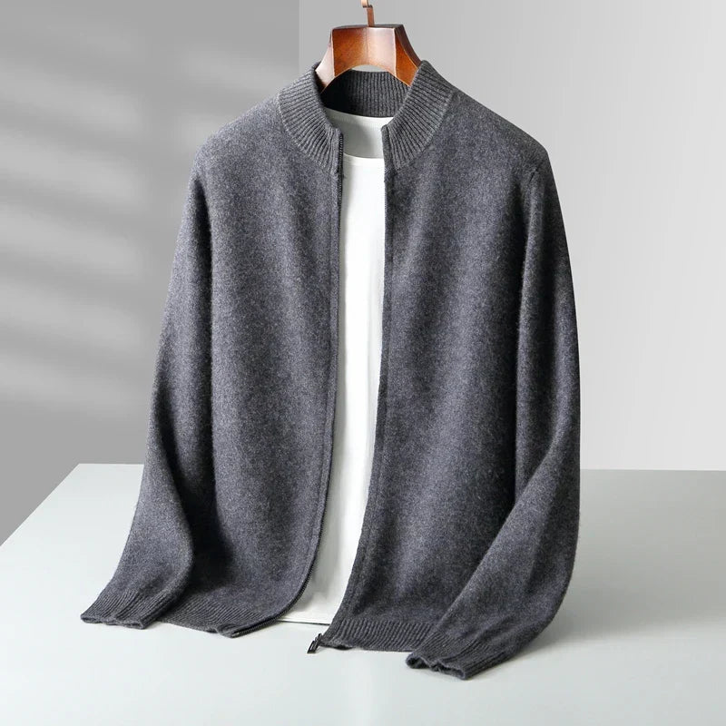 DELACROIX | GILET DE LUXE EN LAINE DE CACHEMIRE PREMIUM