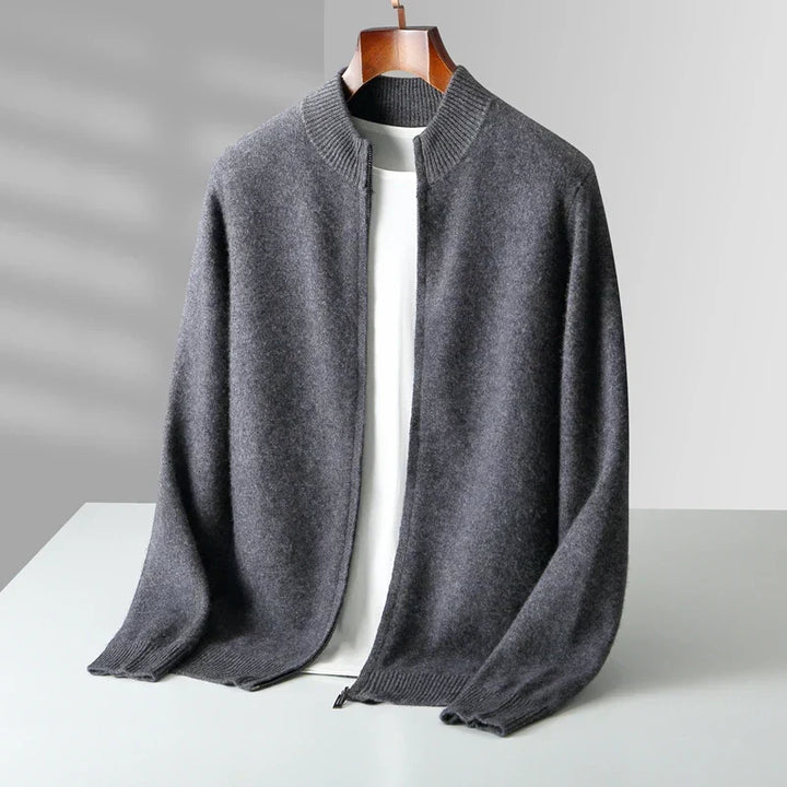 DELACROIX | GILET DE LUXE EN LAINE DE CACHEMIRE PREMIUM