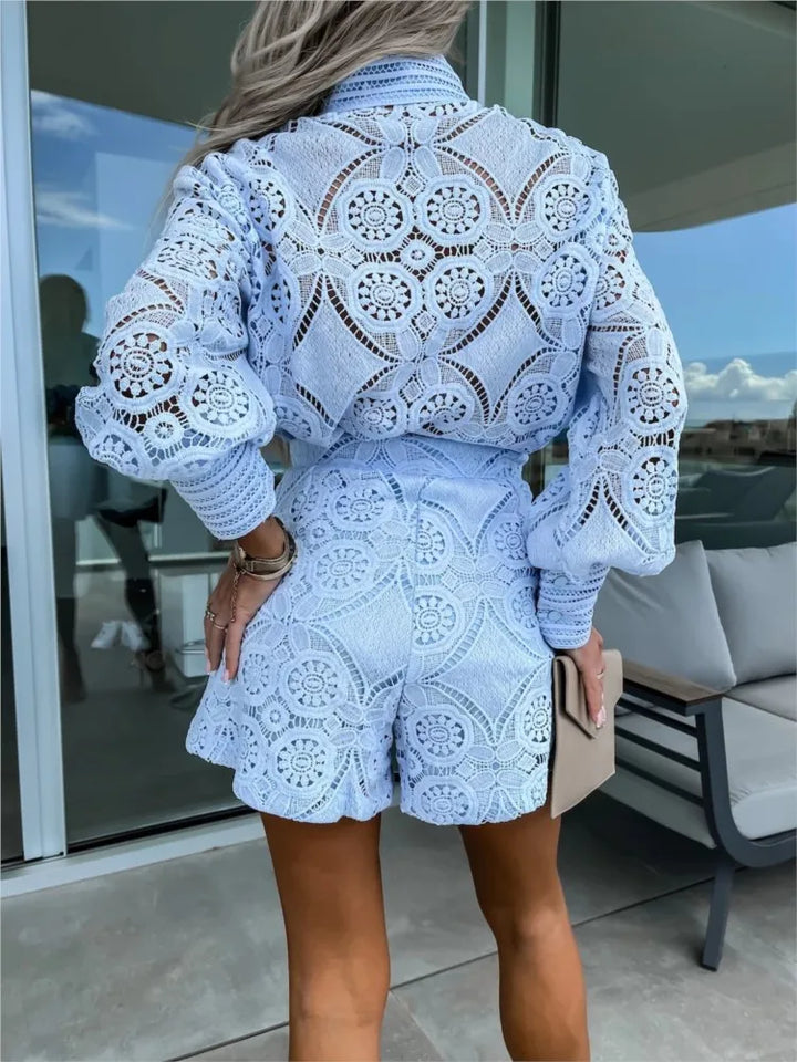 Lesley - Set Elegante in Pizzo