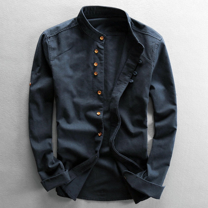 Camicia Uomo Stile Giapponese Cristiano – foto 2