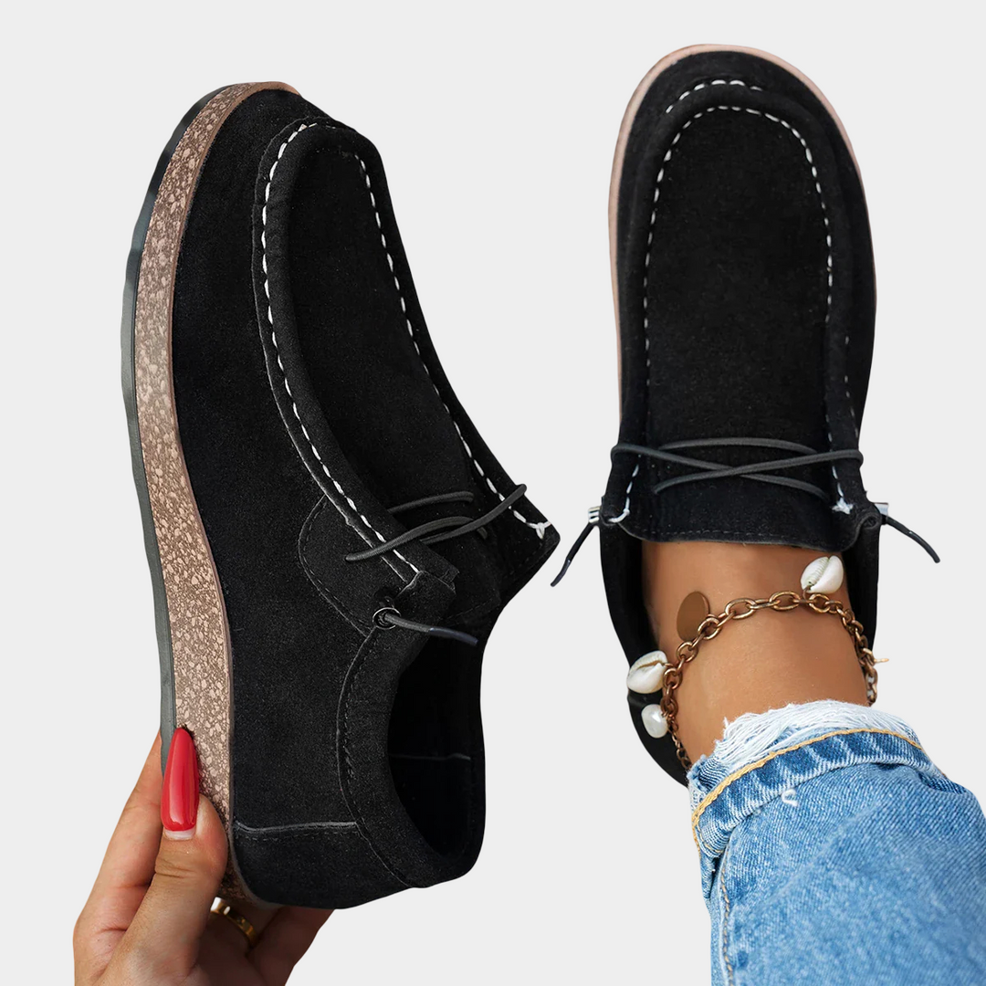 Scarpe Leggere e Ultra Confortevoli Léna Nero – Bottega Moretti