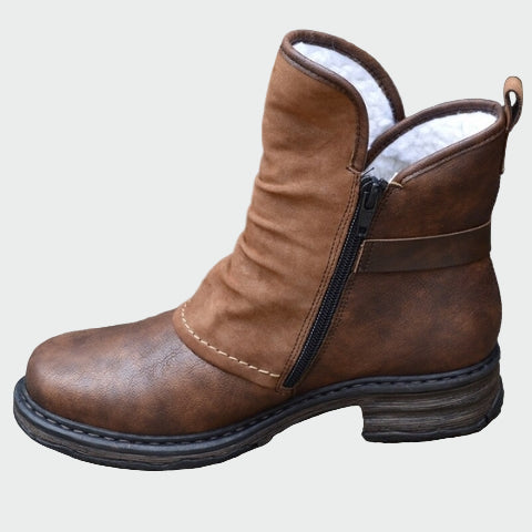 Stivali in pelle per comfort quotidiano