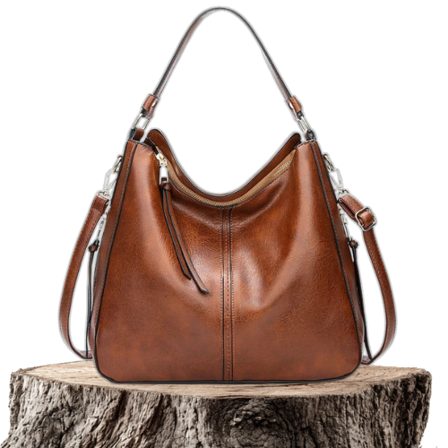 Borsa in Pelle Senza Tempo Donna Lisa Marrone – Bottega Moretti