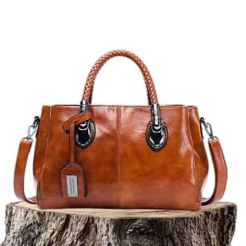 Borsa a Mano Multifunzionale Donna Susan Marrone – Bottega Moretti