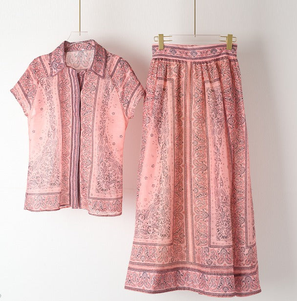 Set Due Pezzi Stampa Bohemien Adele – foto 9