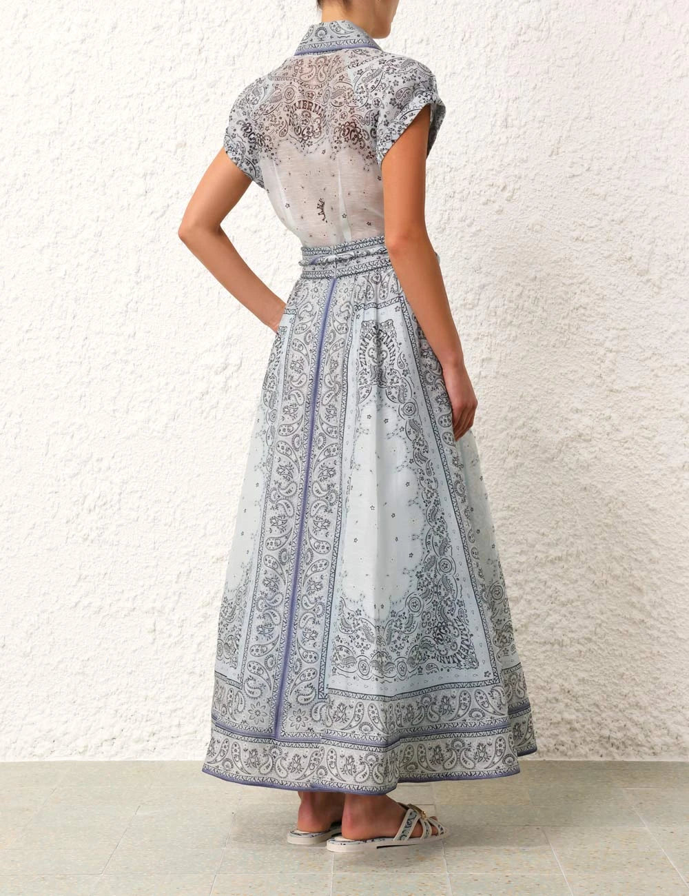Set Due Pezzi Stampa Bohemien Adele – foto 6
