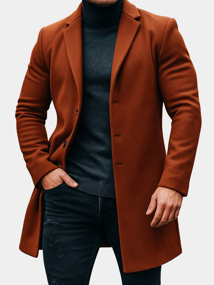 Trench in Lana Uomo Raffaele Marrone – Bottega Moretti