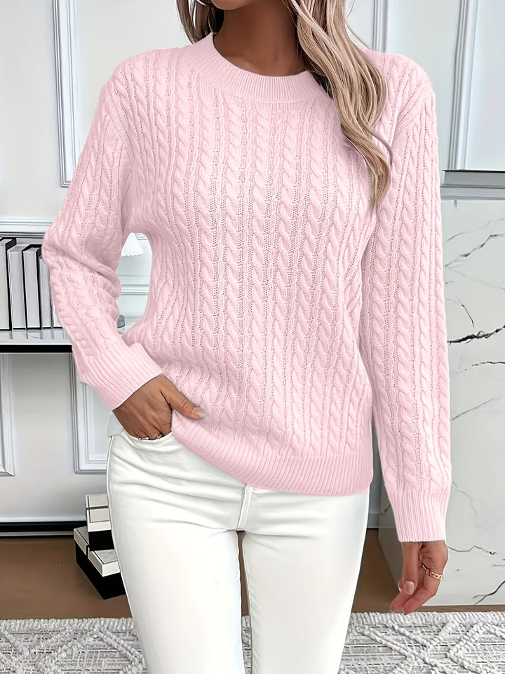 Maglione Elegante Evelyn Rosa – Bottega Moretti