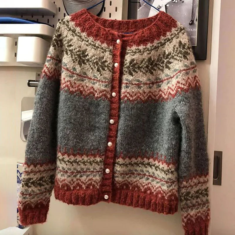 Cardigan Jacquard Catherine – Bottega Moretti