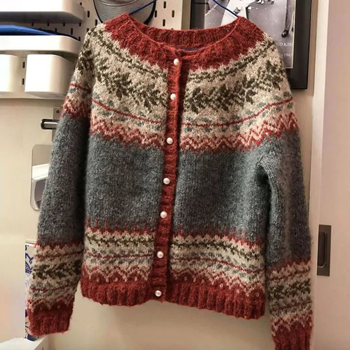 Cardigan Jacquard Catherine – Bottega Moretti