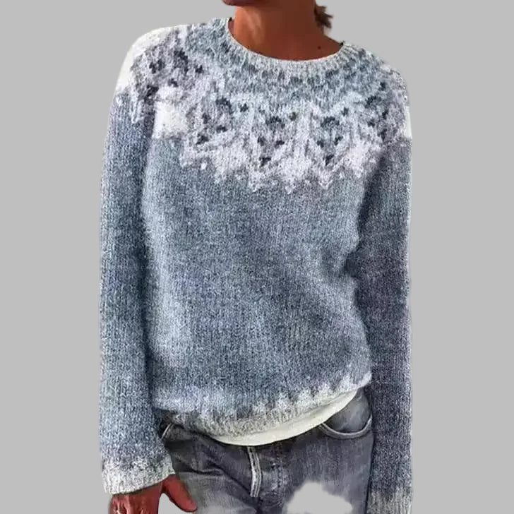 Maglione con Sprone Effetto Brina Léa – Bottega Moretti