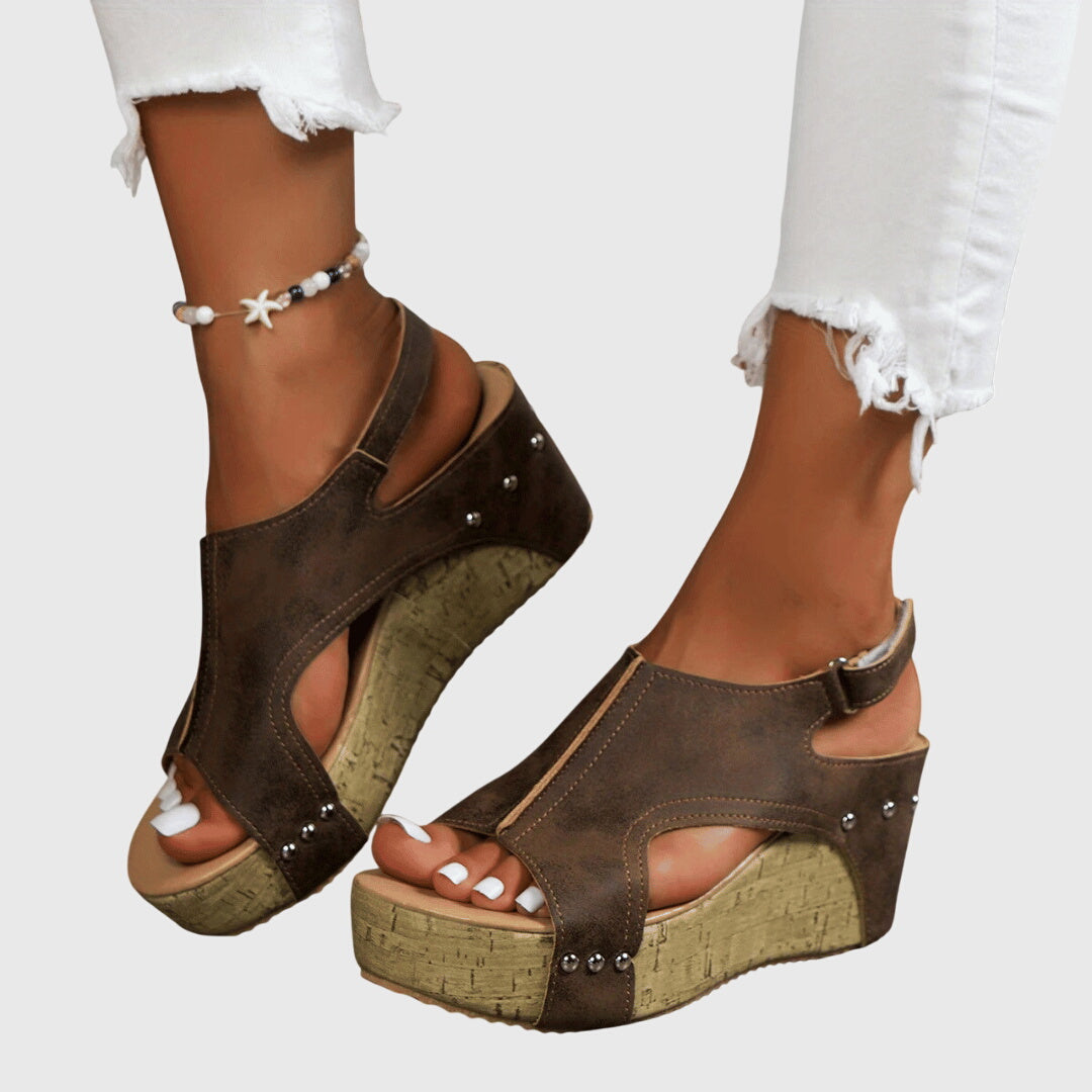 Lucinda - Sandali ortopedici chic