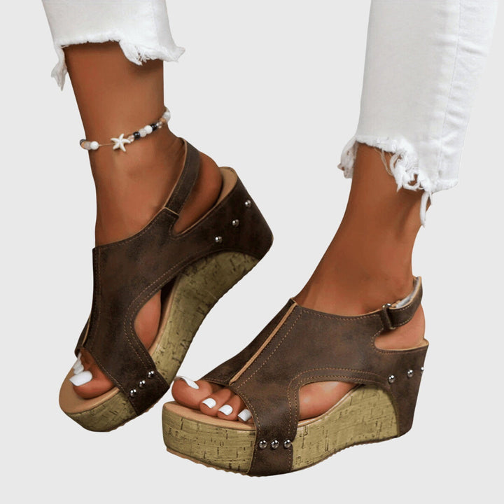Lucinda - Sandali ortopedici chic