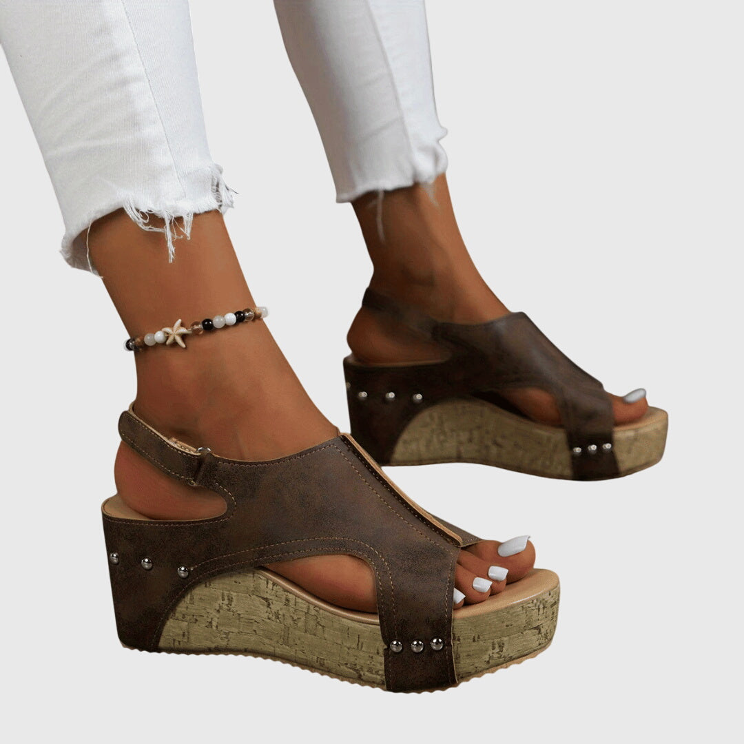 Lucinda - Sandali ortopedici chic