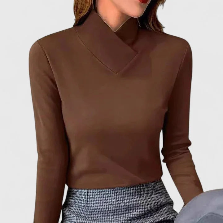 Elegant roll neck