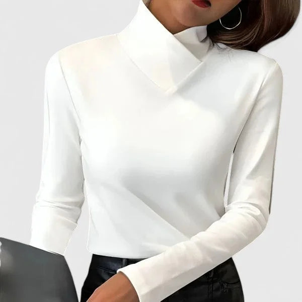 Elegant roll neck