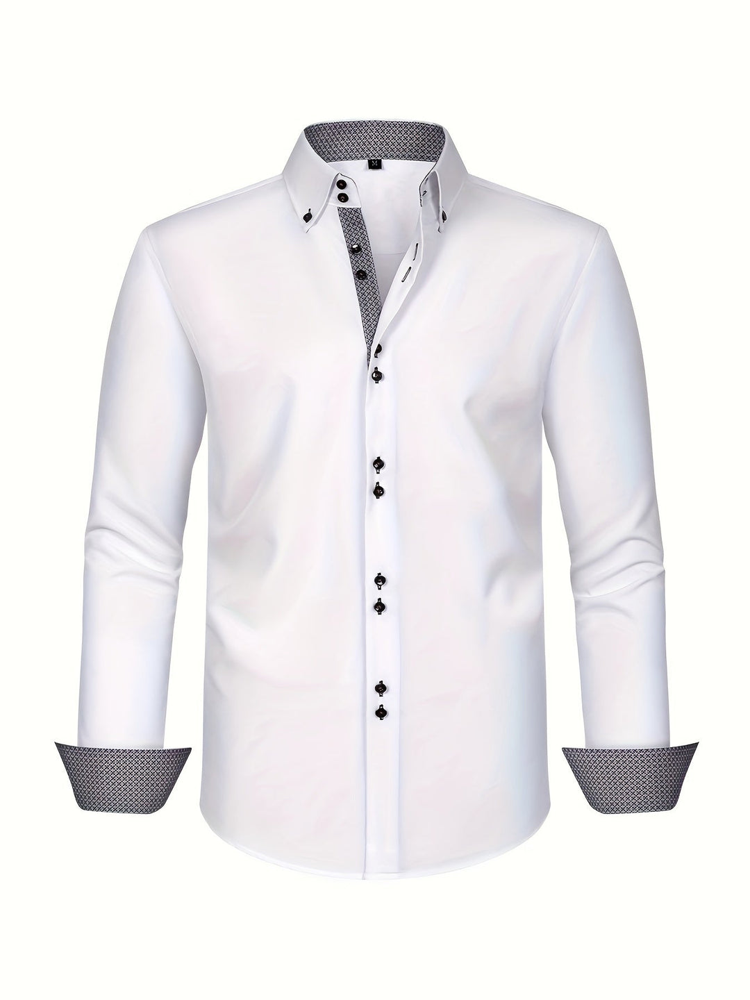 Camicia Leggera con Contrasti Uomo Amedeo – foto 8