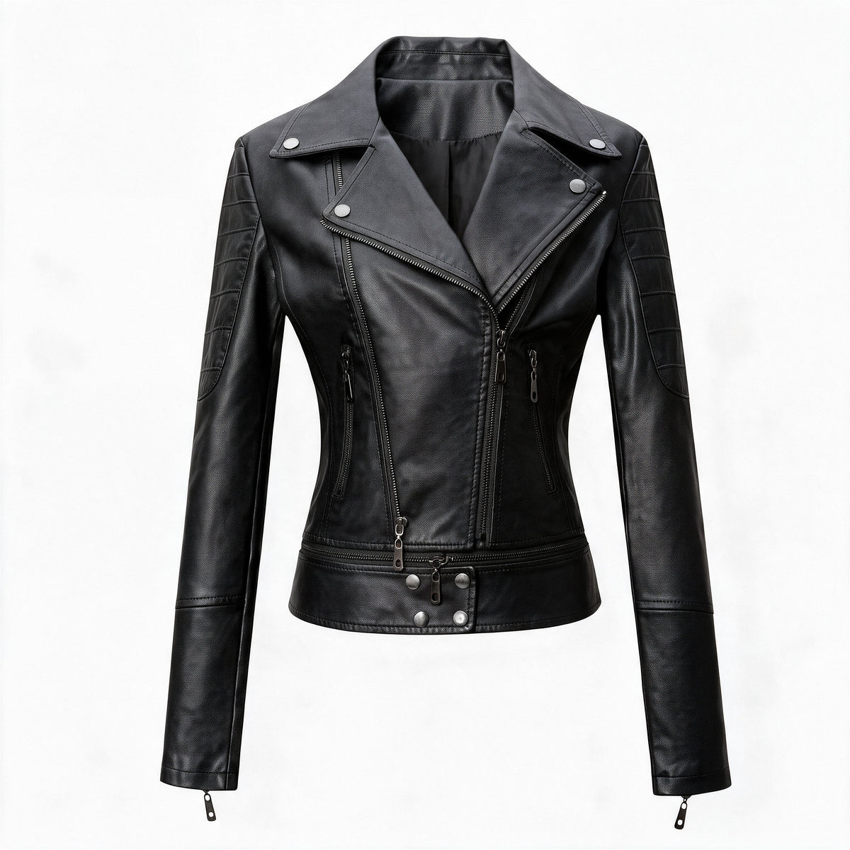 Women's Genuine Leather Jacket - Flame