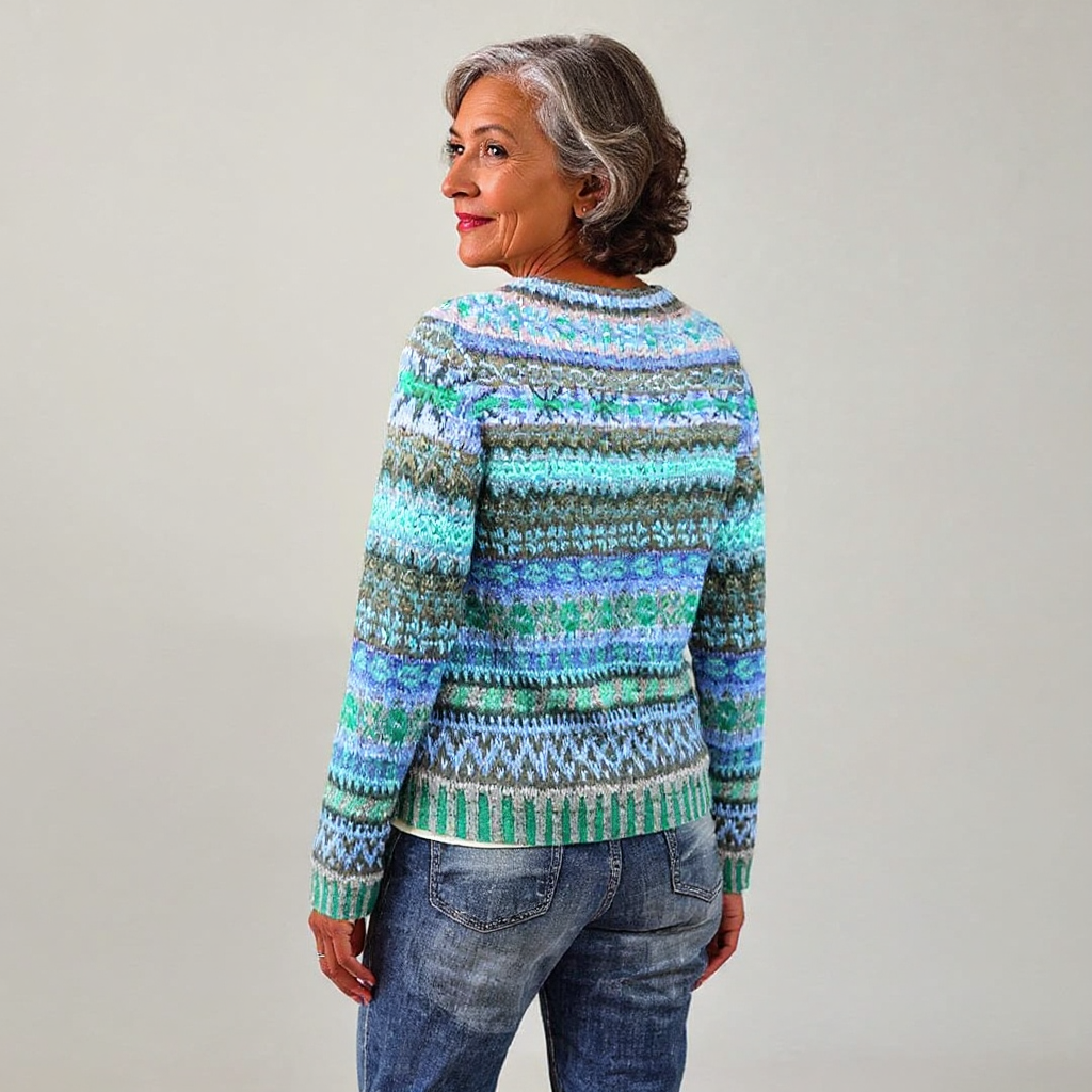 Maglione Mélange Oceano Florence – foto 3