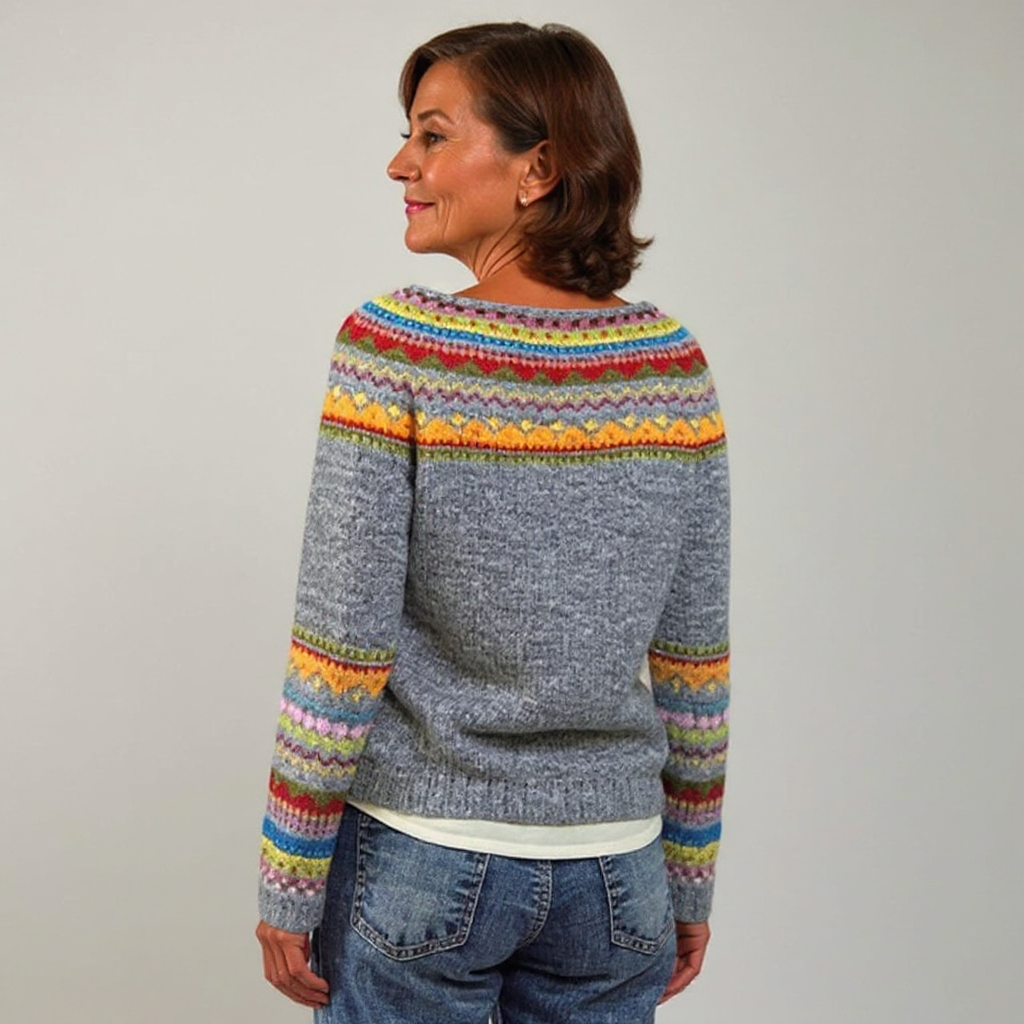 Maglione Sprone Arcobaleno Sylvie – foto 3