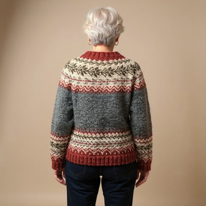 Cardigan Jacquard Catherine – foto 3