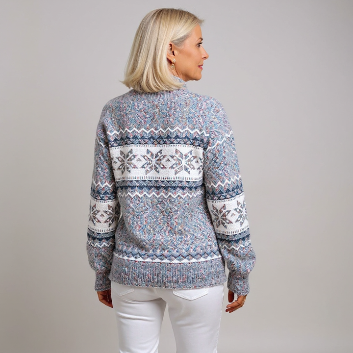 Maglione Collo Alto Fiocchi Margot – foto 9