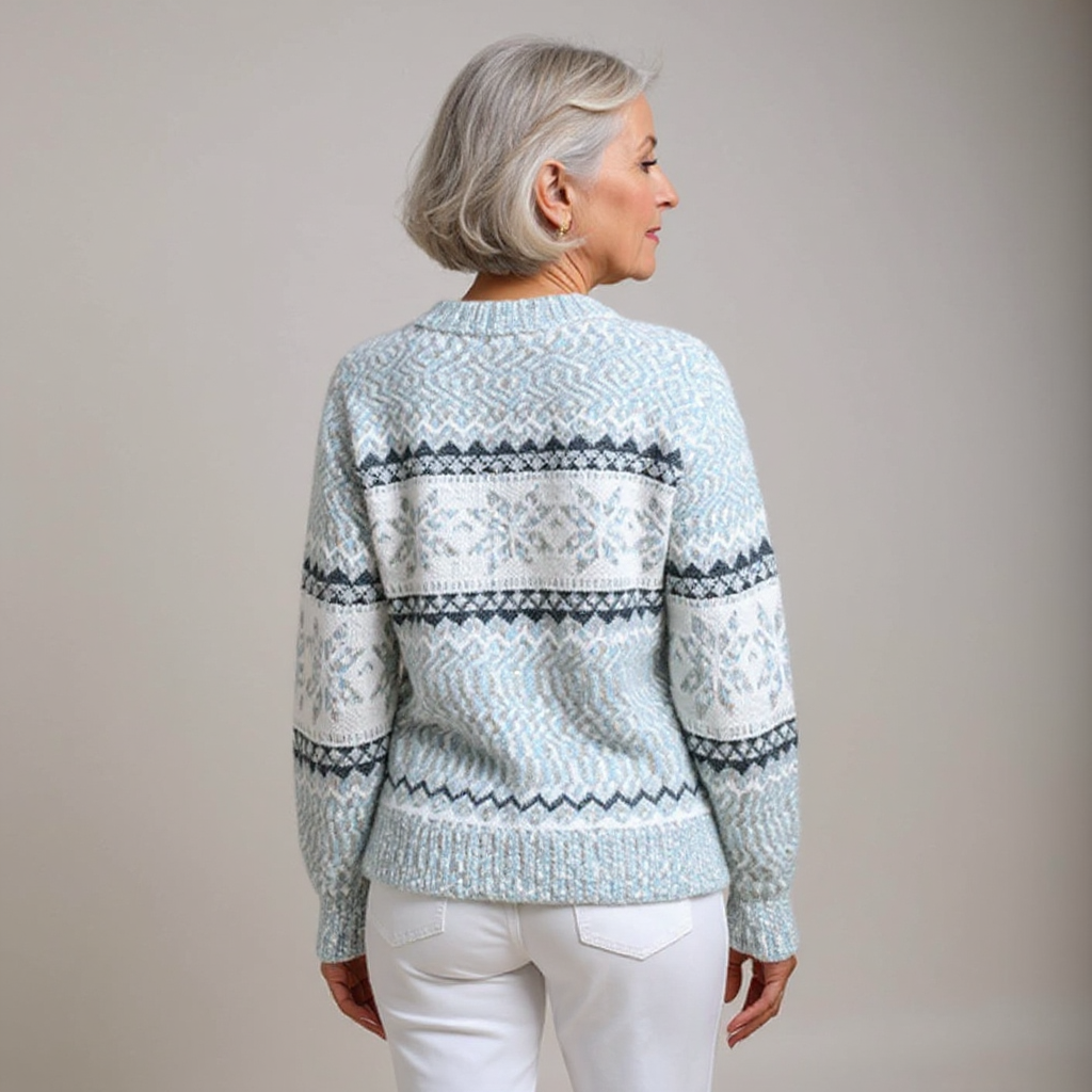 Maglione Collo Alto Fiocchi Margot – foto 10