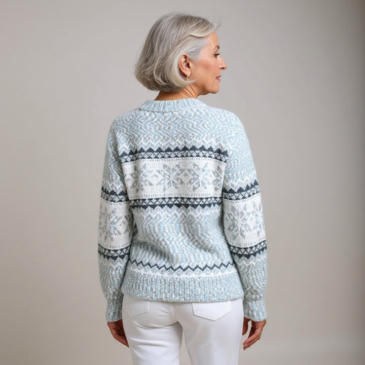 Maglione Collo Alto Fiocchi Margot – foto 10