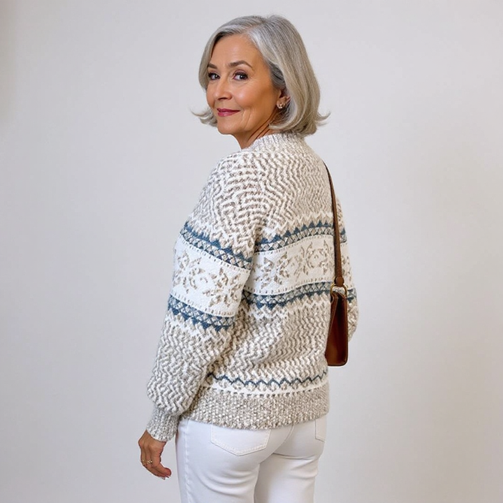 Maglione Collo Alto Fiocchi Margot – foto 12