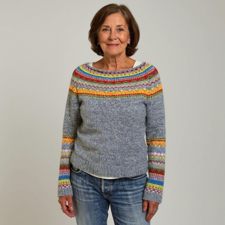 Maglione Sprone Arcobaleno Sylvie – foto 2