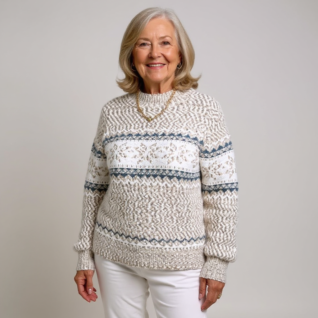 Maglione Collo Alto Fiocchi Margot – foto 8