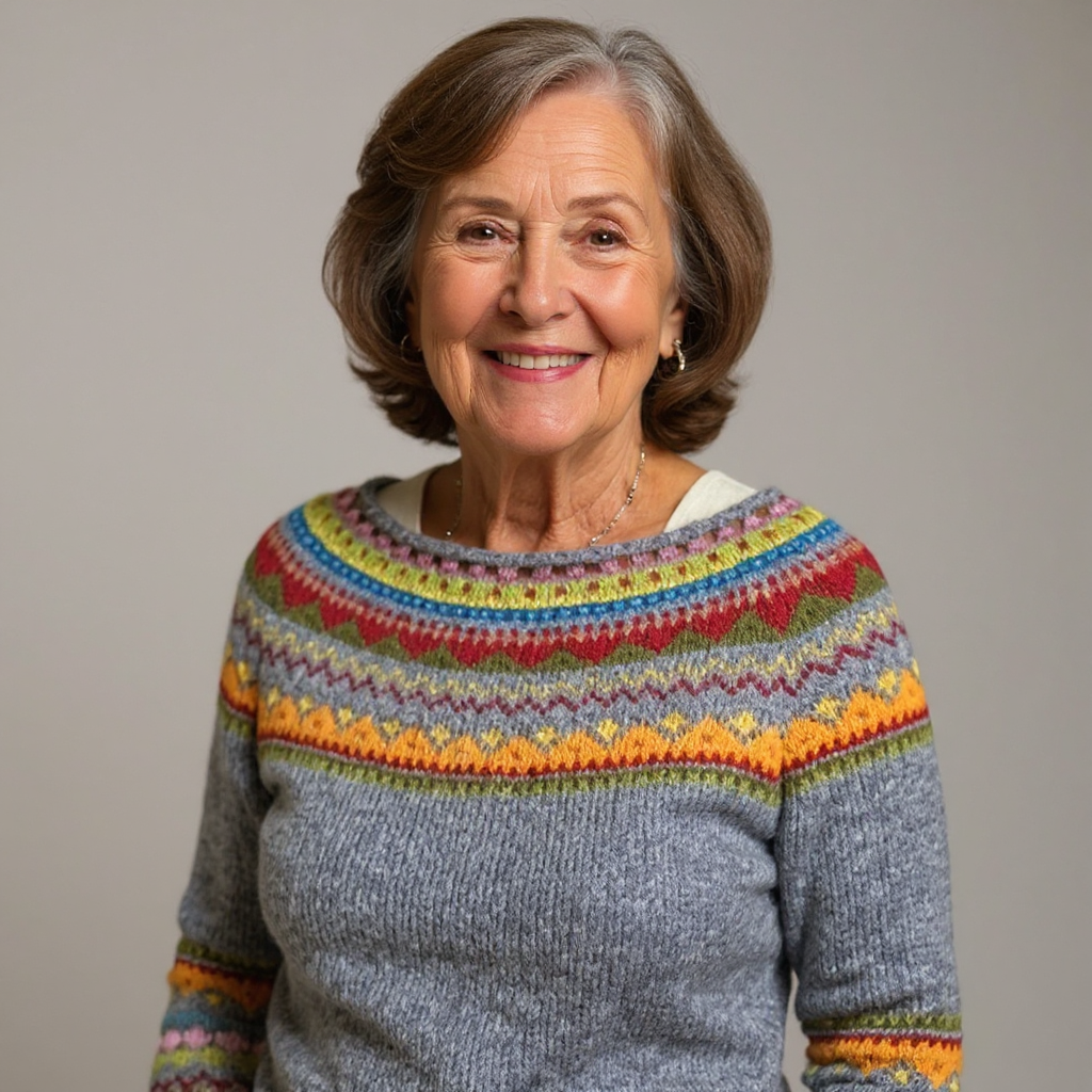 Maglione Sprone Arcobaleno Sylvie – foto 4