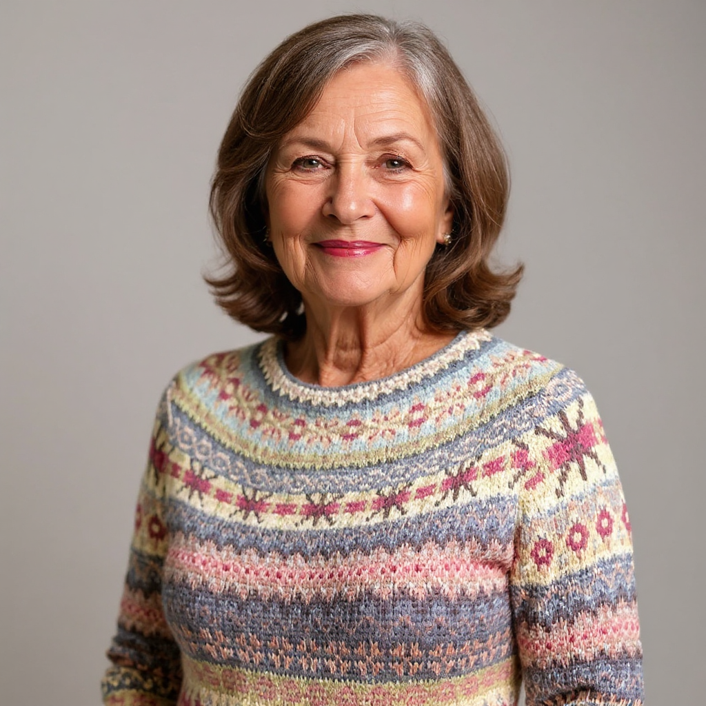 Maglione Righe Pastello Nicole – foto 4
