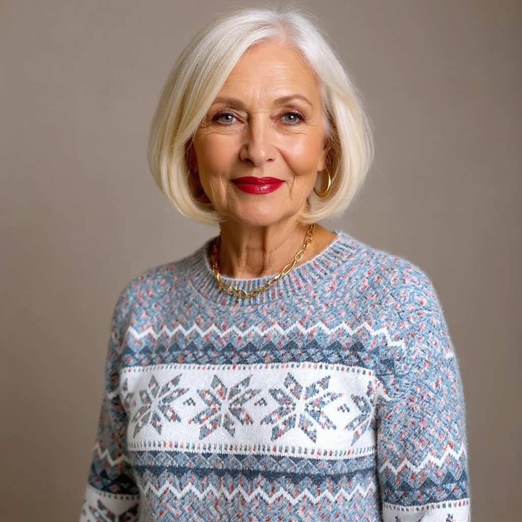 Maglione Collo Alto Fiocchi Margot – foto 13