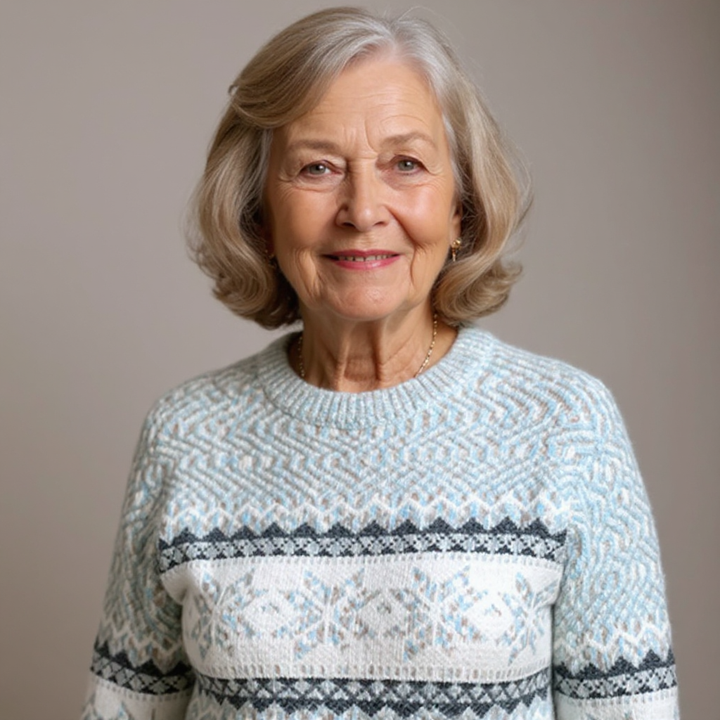 Maglione Collo Alto Fiocchi Margot – foto 14