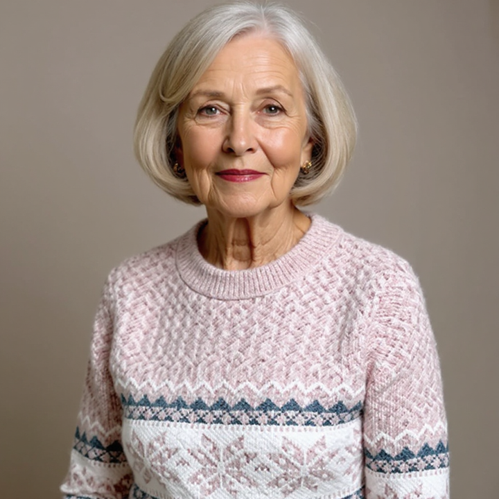 Maglione Collo Alto Fiocchi Margot – foto 15