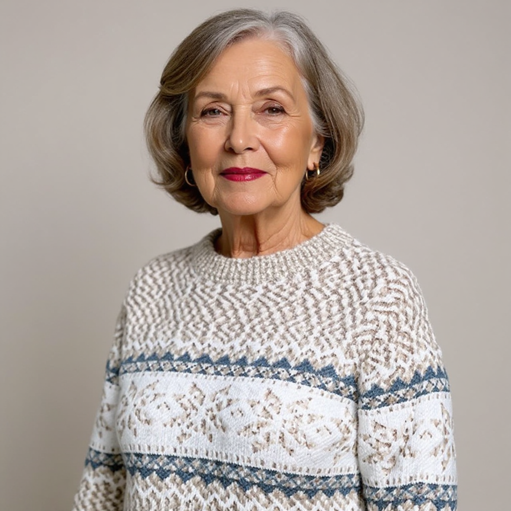 Maglione Collo Alto Fiocchi Margot – foto 16