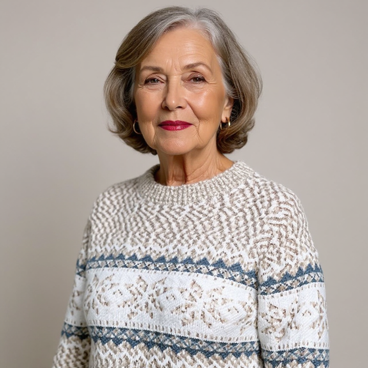 Maglione Collo Alto Fiocchi Margot – foto 16