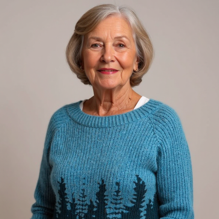 Maglione Motivo Foresta Brigitte – foto 4