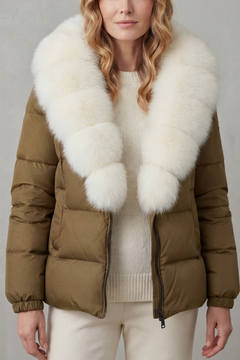 Brown White