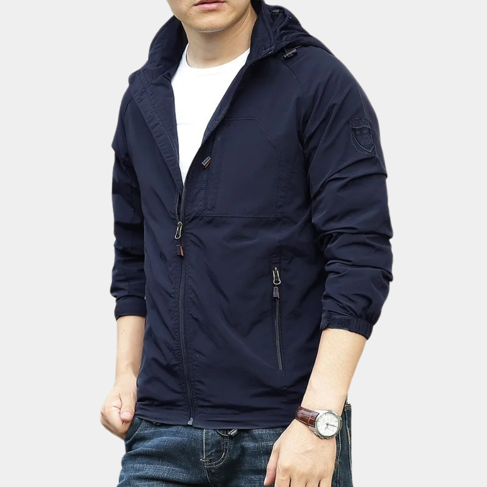 Giacca Autunnale Traspirante e Idrorepellente con Design Versatile per la Stagione Autunnale