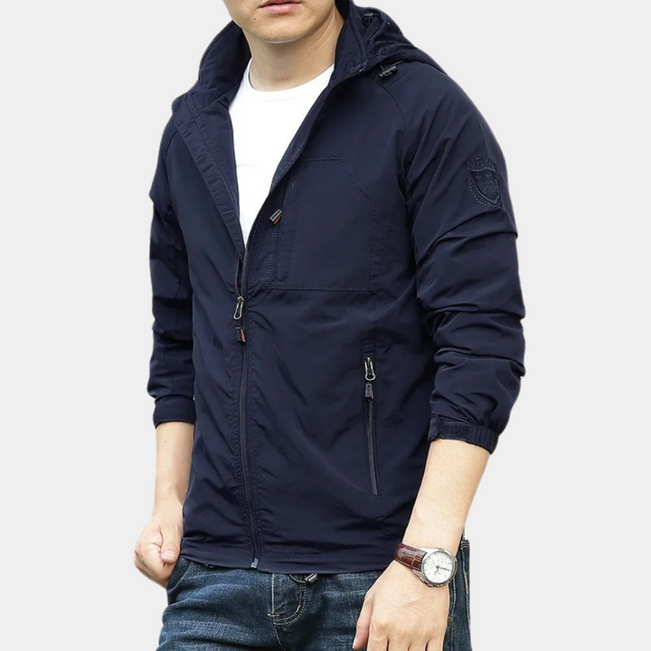 Giacca Autunnale Traspirante e Idrorepellente con Design Versatile per la Stagione Autunnale