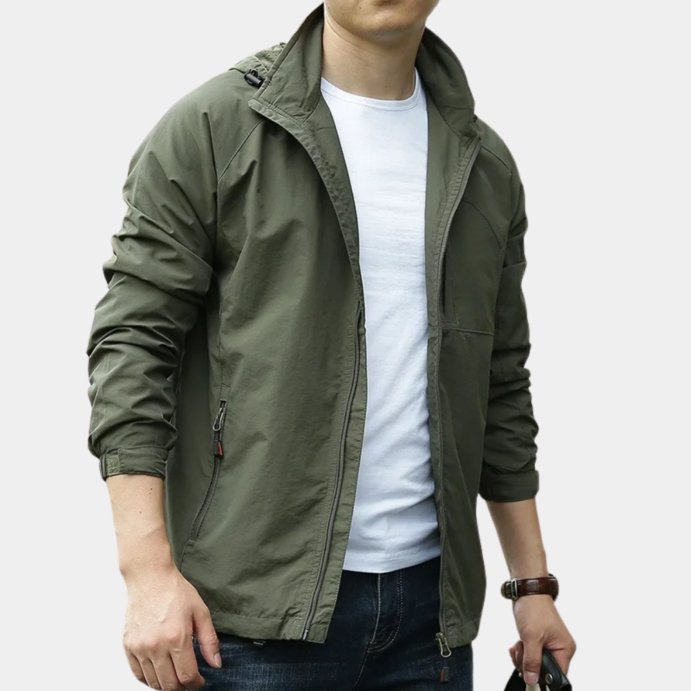 Giacca Autunnale Traspirante e Idrorepellente con Design Versatile per la Stagione Autunnale