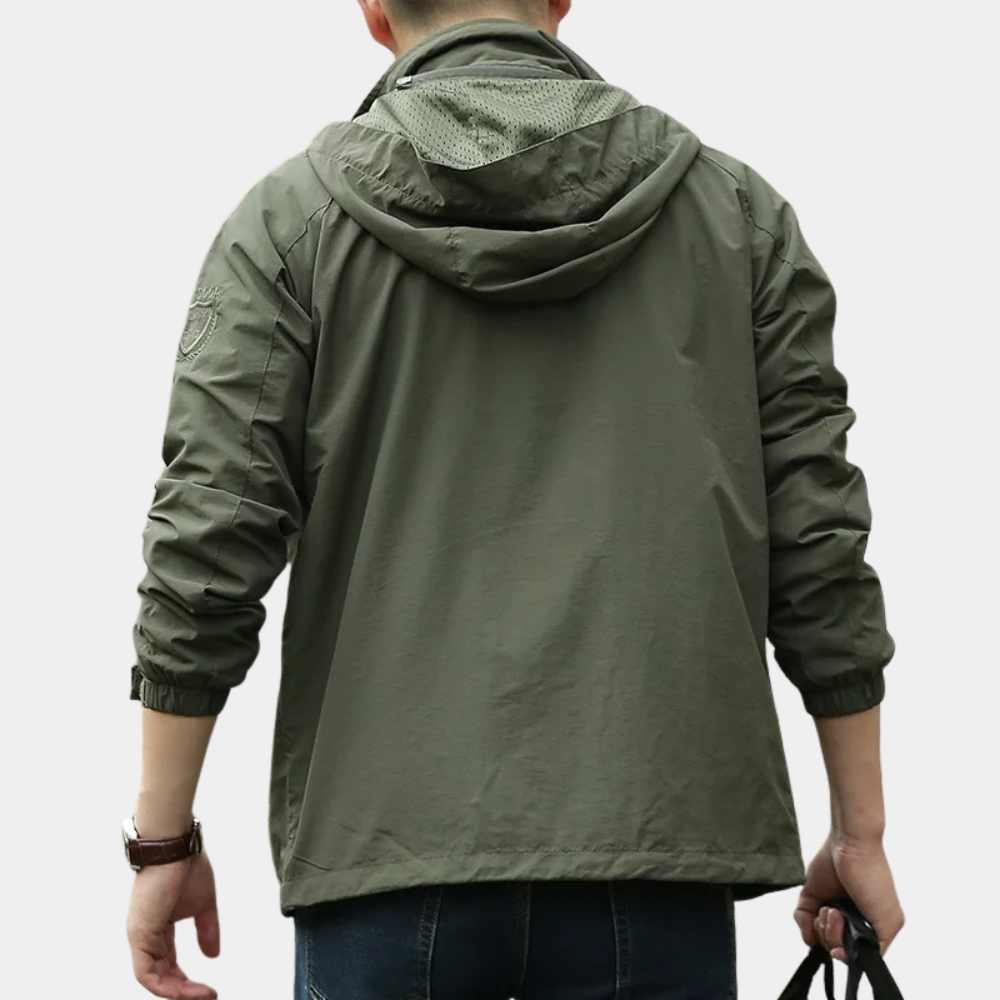 Giacca Autunnale Traspirante e Idrorepellente con Design Versatile per la Stagione Autunnale
