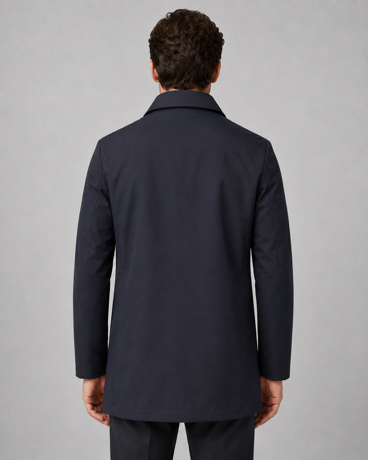 Kacob | Men's Button-Up Mac Coat