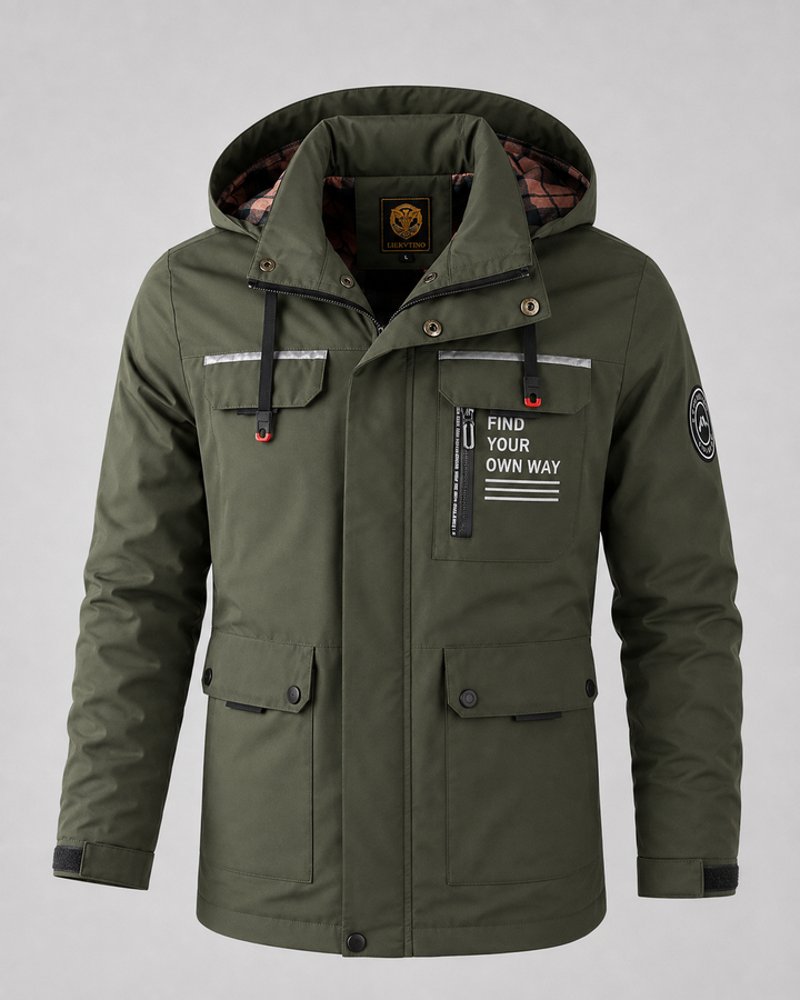 Kacob | Men's Hooded Utility Winter Parka