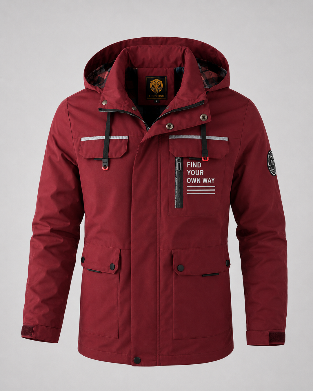 Kacob | Men's Hooded Utility Winter Parka